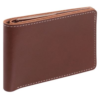 Портмоне Security, темно-коричневое-0