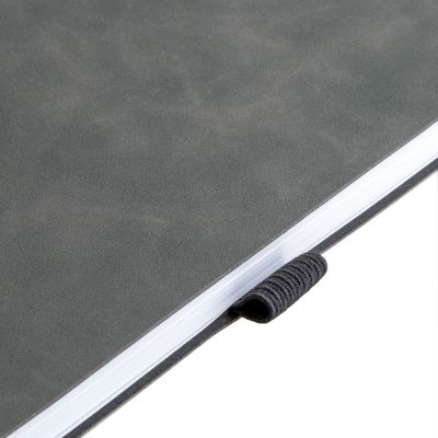 Ежедневник Nubuck Touch, недатированный, серый-4