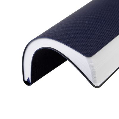 Ежедневник Knit, недатированный, темно-синий-5