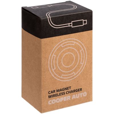 Держатель для смартфона Cooper Auto Wireless с беспроводной зарядкой, черный-8