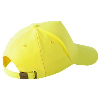 Бейсболка детская Unit Kids, желтая-1