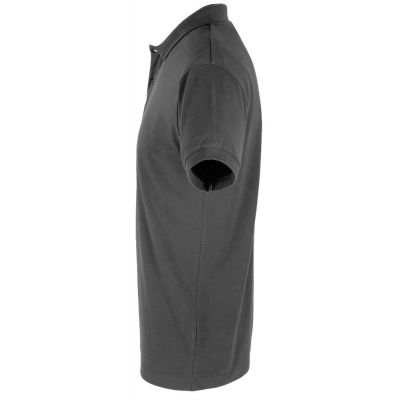 Рубашка поло мужская Perfect Men 180 темно-серая-2