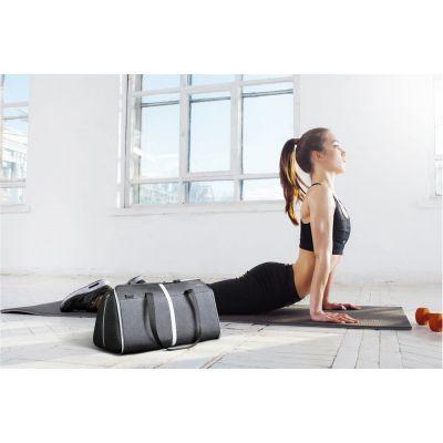 Спортивная сумка FlexPack Gym, темно-серая-10