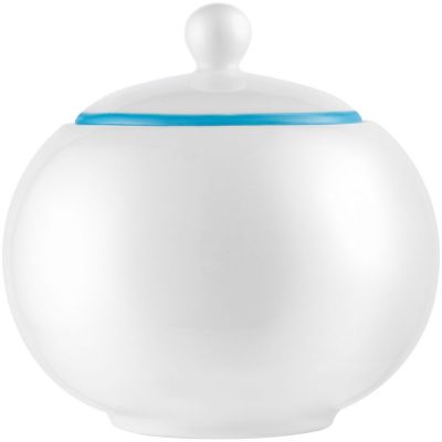 Сахарница «С голубой каемочкой!»-1