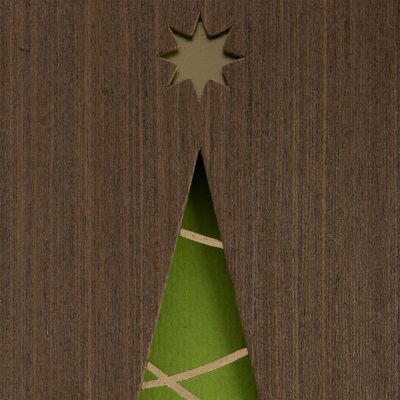 Открытка Season's Greetings, с елочкой-3