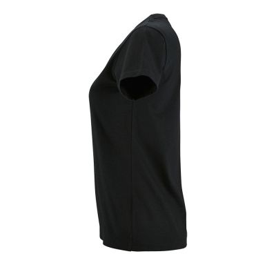 Футболка женская Imperial Fit Women, черная-2