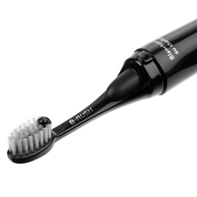 Зубная щетка с пастой Push & Brush, черная-4