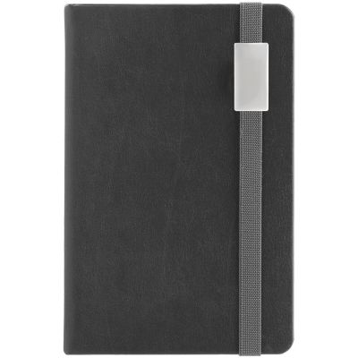 Ежедневник Replica Metal Mini, недатированный, серый-1