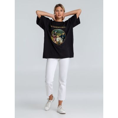 Футболка оверсайз «Не выносите мосх», черная-3