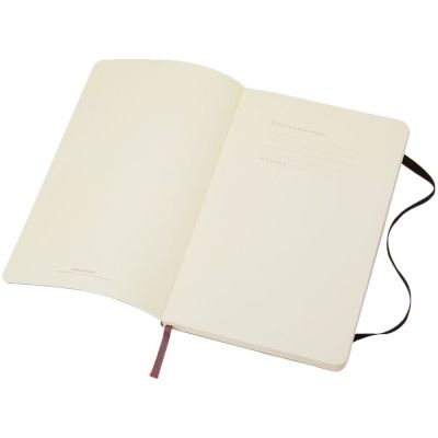 Записная книжка Moleskine Classic Soft Large, в линейку, черная-2