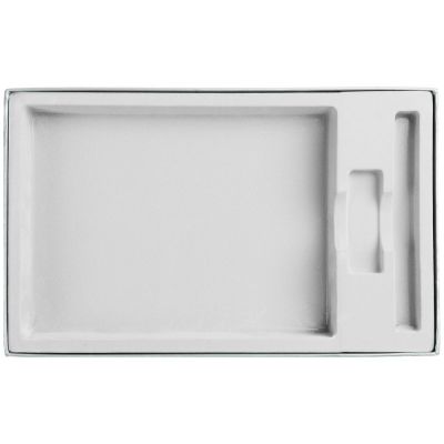 Коробка In Form с ложементом под ежедневник, флешку, ручку, ver. 2, серая-1