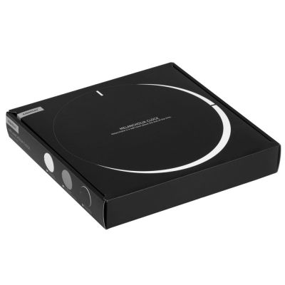 Часы настенные Melancholia Clock, черные-5