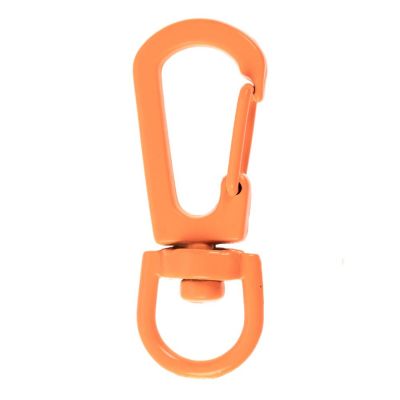 Застежка-карабин Snap Hook, S, оранжевый неон-0