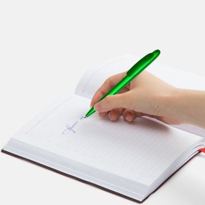 Ручка шариковая Moor Silver, ver.2, зеленый металлик-3