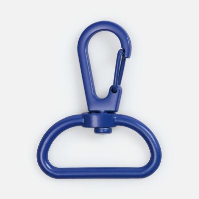 Застежка-карабин Snap Hook, L, синяя-0