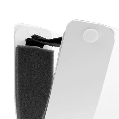 Прозрачный экран для лица Barrier, немедицинский, с белой лентой-5