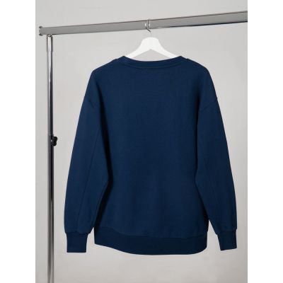 Свитшот унисекс Kosmos 2.0, темно-синий-1