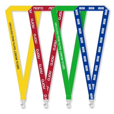 Лента для бейджа с печатью SilkPrint на заказ-0