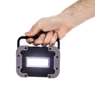 Фонарь аккумуляторный Grimsel, серый-10