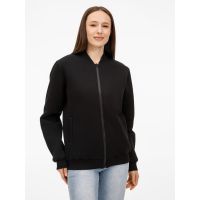 Бомбер унисекс Estado, черный