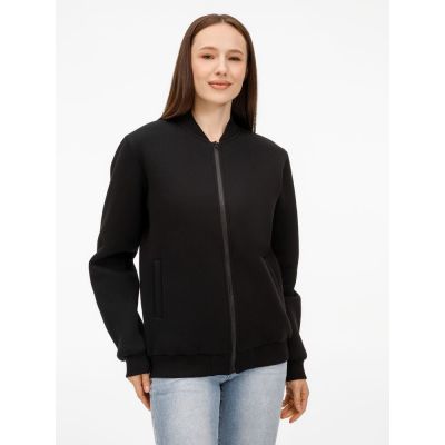 Бомбер унисекс Estado, черный-0