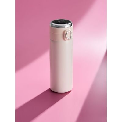Смарт-бутылка c заменяемой батарейкой warmSens, молочно-белая-6