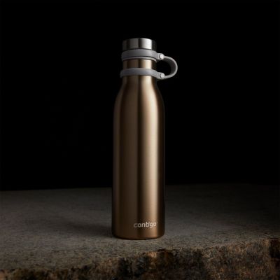 Термобутылка Matterhorn, вакуумная, золотистая-6