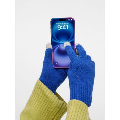 Перчатки сенсорные Spotti Senso, синие-2