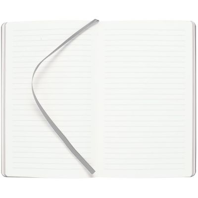 Блокнот Shall Round, серый-4