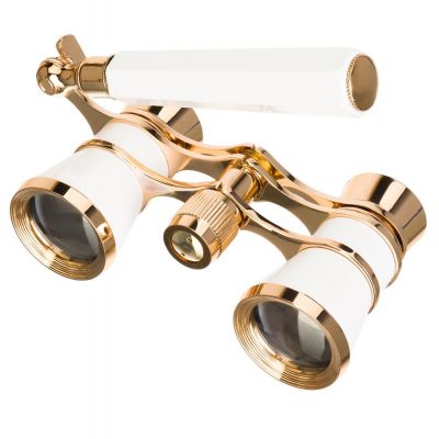 Театральный бинокль-лорнет Broadway 325E, белый-0