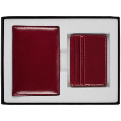 Набор Signature, бордовый-0