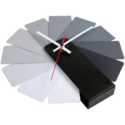 Часы настенные Transformer Clock. Black & Monochrome-3