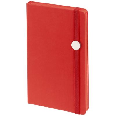Блокнот Shall Round, красный-0