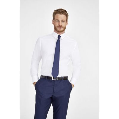 Рубашка мужская с длинным рукавом Brighton, голубая-3