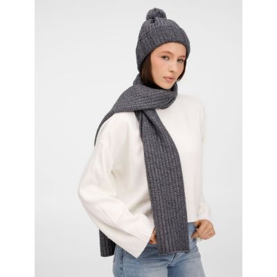 Шапка Frissonelle, серый меланж-5