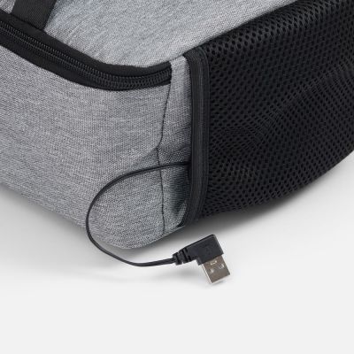 Изотермическая сумка с функцией подогрева Oneworld, серая-4