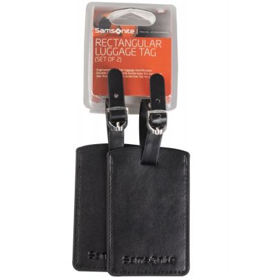 Набор из 2 бирок Luggage Accessories, черный-0
