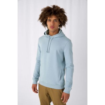 Толстовка с капюшоном унисекс BNC Inspire (Organic), молочно-белая-2