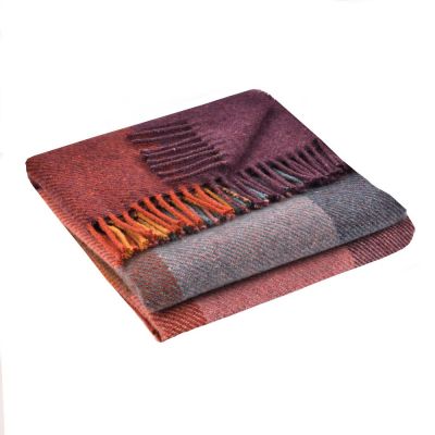 Плед Arequipa, фиолетовый с серым-2