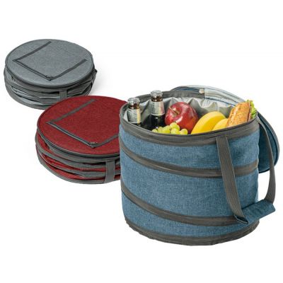 Складная термосумка Coast, бордовая-5