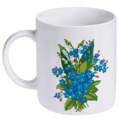 Кружка «Ноктюрн», незабудки-0