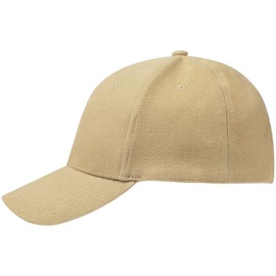 Бейсболка Hillside, бежевая-1