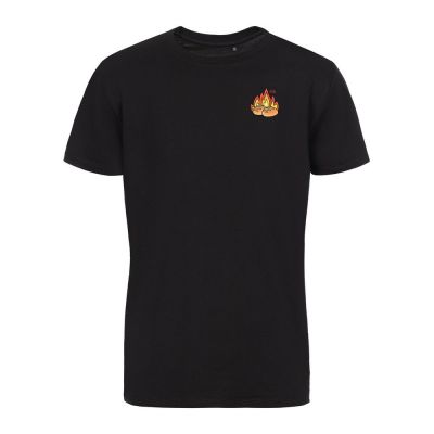 Футболка «Булки горят», черная-0