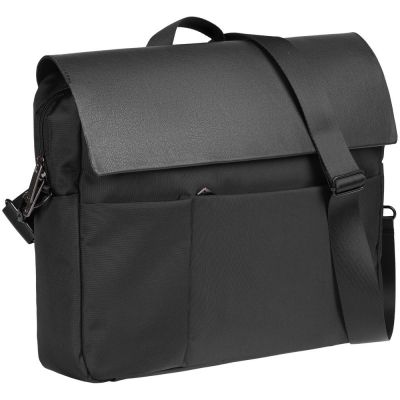 Сумка для ноутбука inCity, черная-0