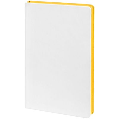 Ежедневник Duplex ver.1, недатированный, белый с желтым-1