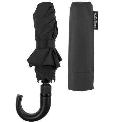 Зонт складной Lui, черный-3