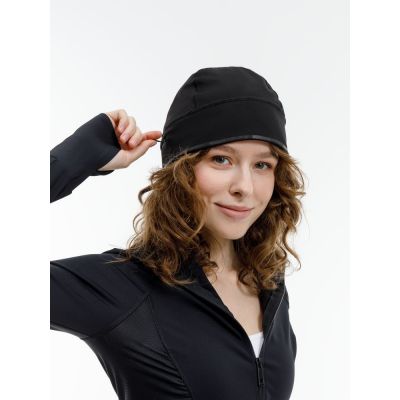 Спортивная шапка утепленная Jogge, черная-7