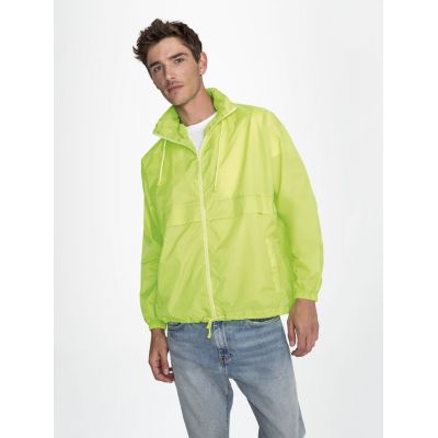 Ветровка из нейлона Surf 210, оранжевая-5