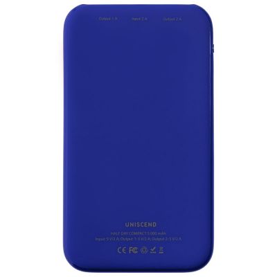 Внешний аккумулятор Uniscend Half Day Compact 5000 мAч, синий-2