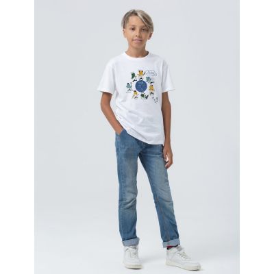 Футболка детская «Где Плутон?», белая-4